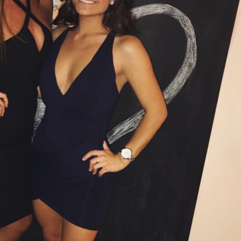 Breathless Dress (Navy)